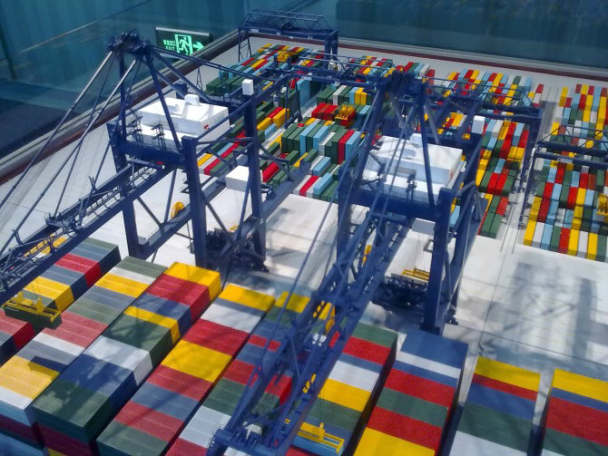 西畴县港口集装箱堆场